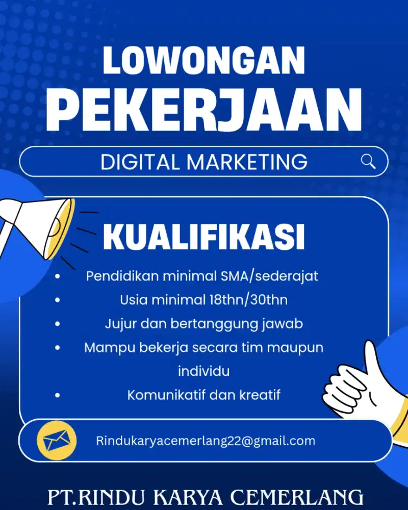 Lowongan pekerjaan