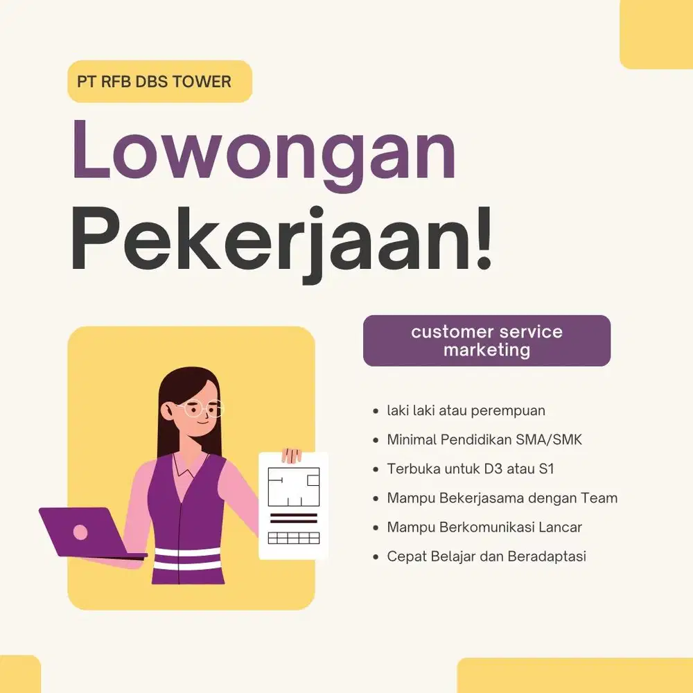 LOWONGAN PEKERJAAN