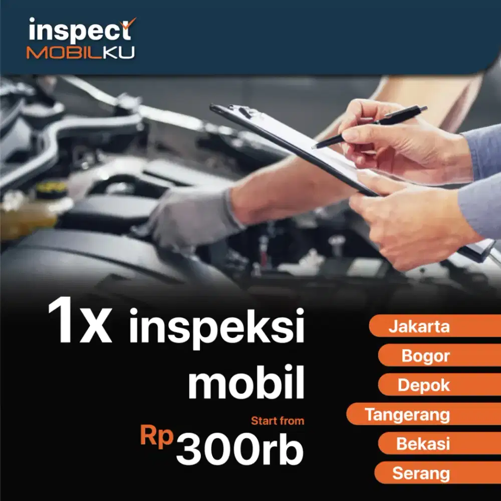 (retail) Jasa Inspeksi Mobil Bekas by Mobilkucom (khusus Jakarta)
