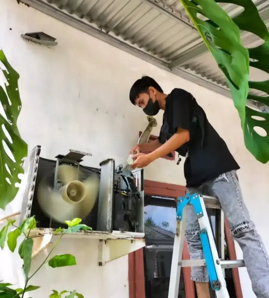 Cuci ac,service ac, isi freon ac DLL