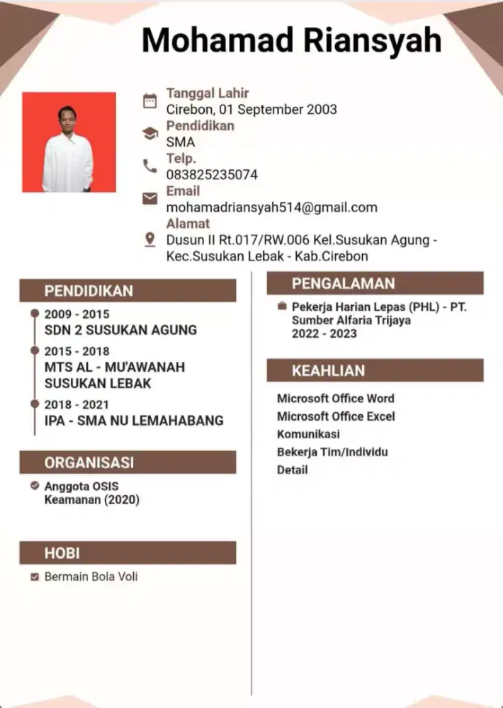 Mencari pekerjaan