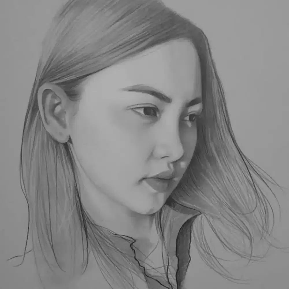 Jasa Lukis Wajah Pensil