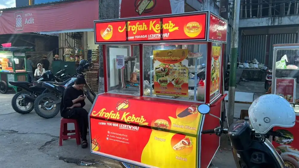 Penyaji Arofah kebab