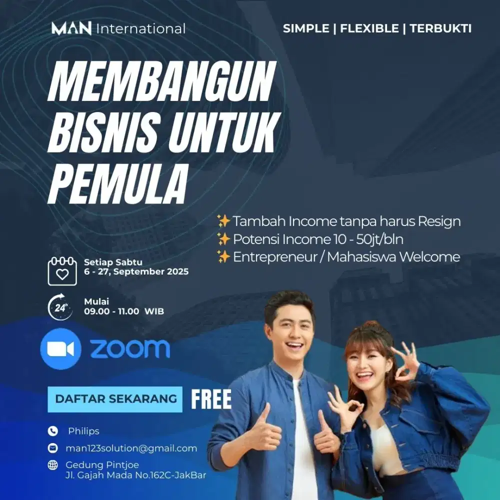 Membangun bisnis untuk Pemula & Mahasiswa