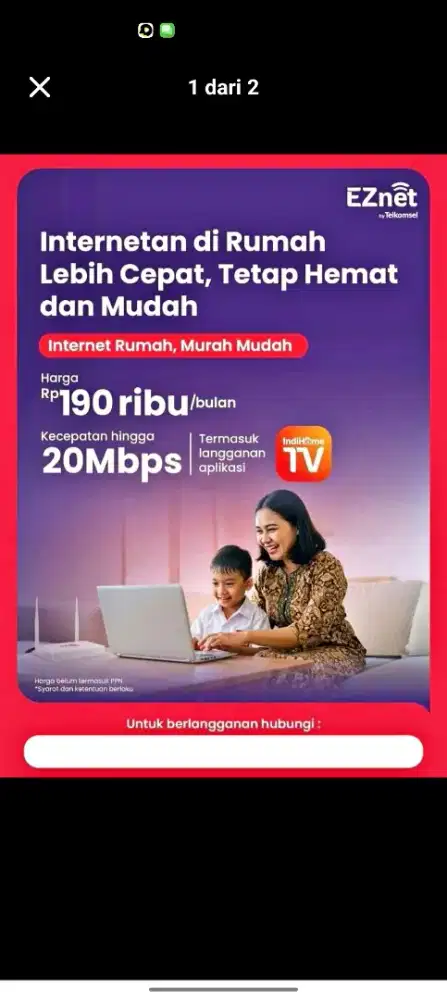 Dibutuhkan Segera 2 Orang Wanita Untuk Sales Wifi