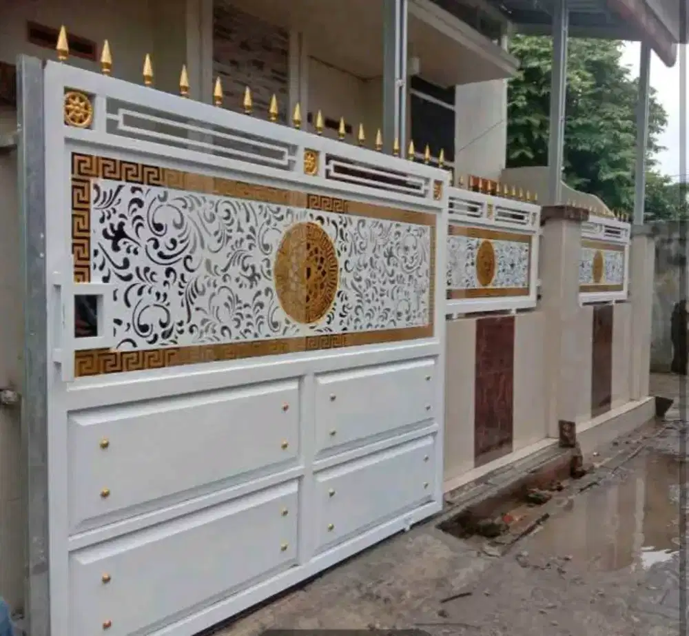 Tukang las pembuatan pagar kanopi tralis jendela