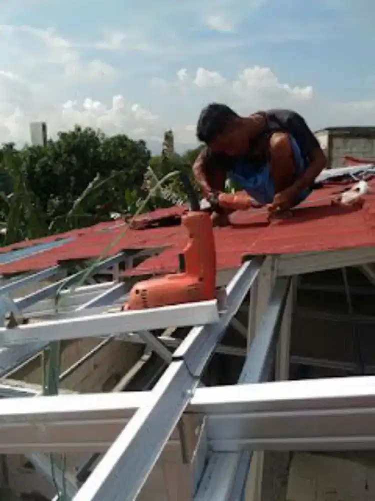 Tukang bangunan,perbaikan atap bocor,dak rembes,tukang kanopi,dll