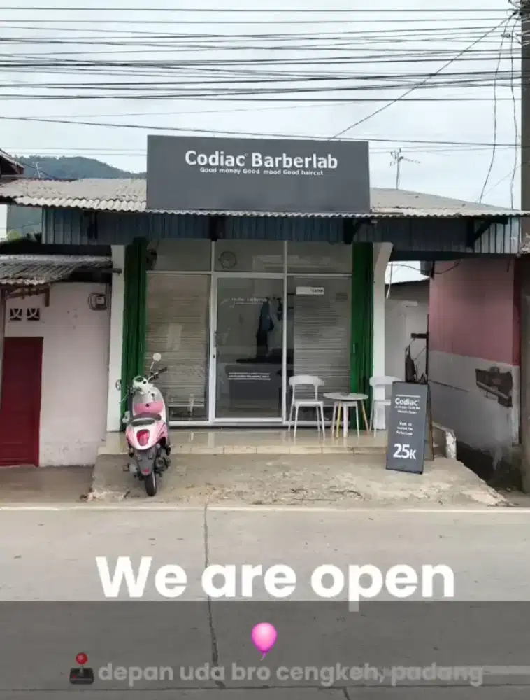 Baru Buka Codiac Barberlab