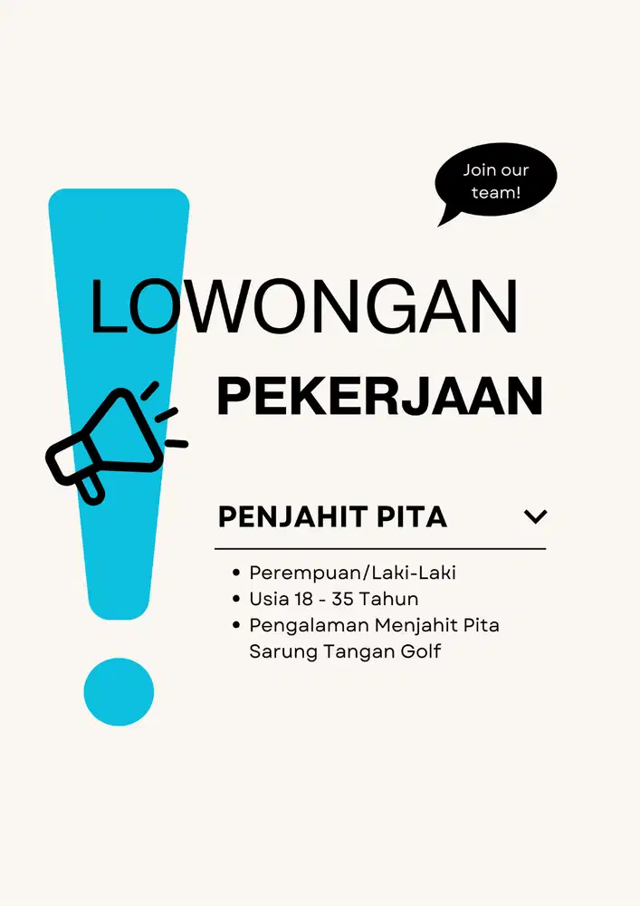 Penjahit Pita Sarung Tangan