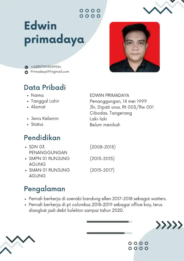Cari pekerjaan, Ob atau apa saja