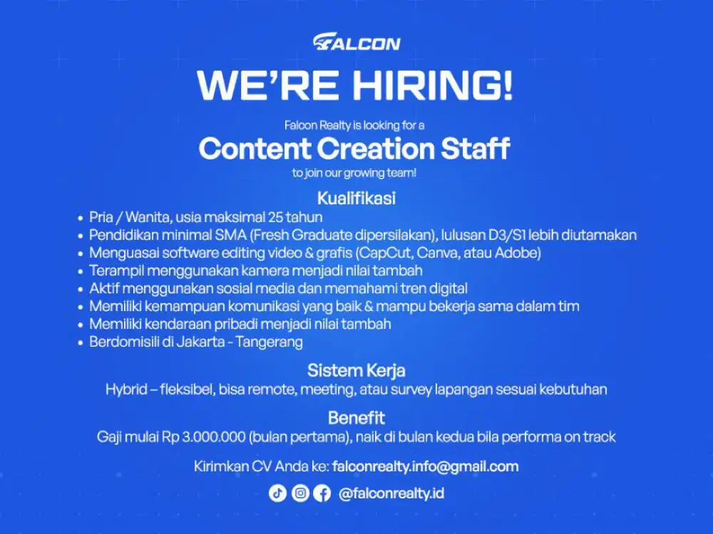 Content Creation Staff