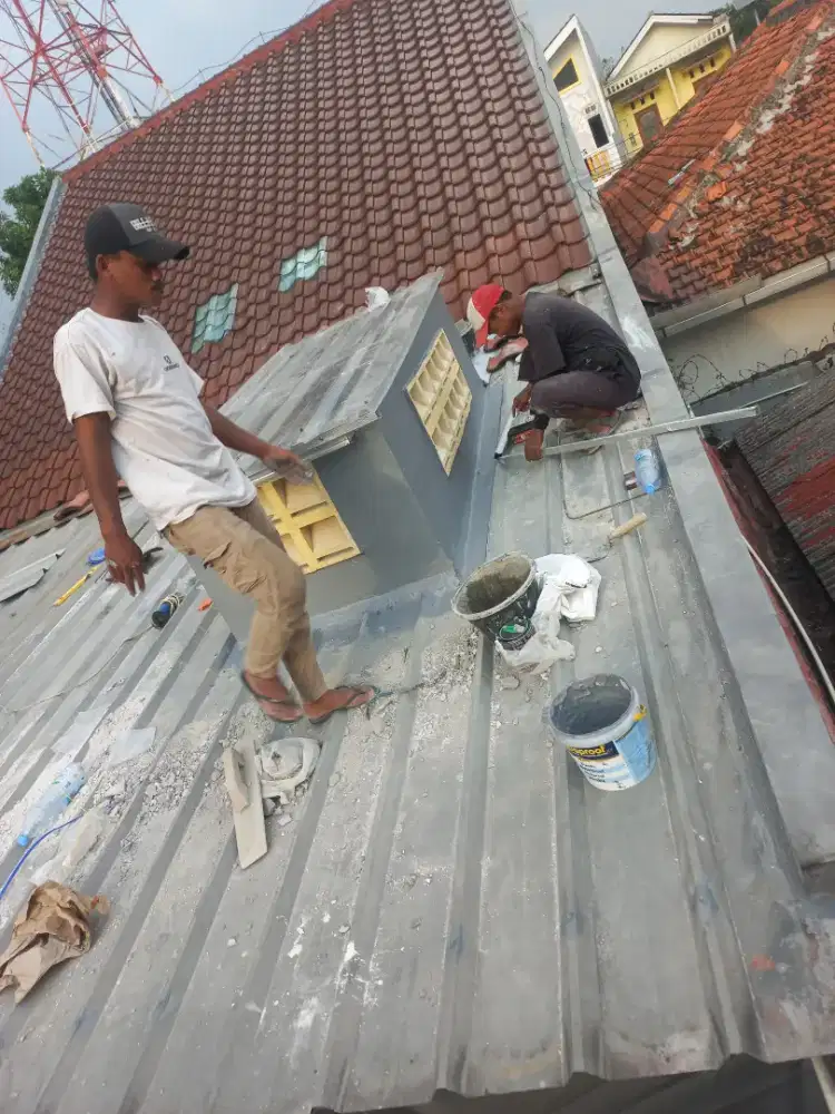 Tukang bangunan,perbaikan atap bocor,dak rembes,tukang kanopi,dll