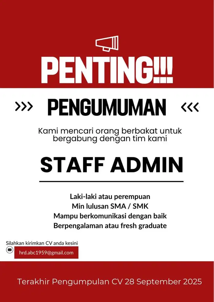 LOWONGAN KERJA SURABAYA