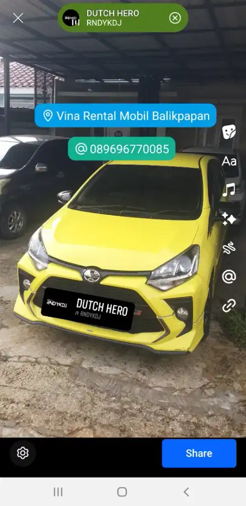 Rental Mobil Balikpapan Lepas Kunci