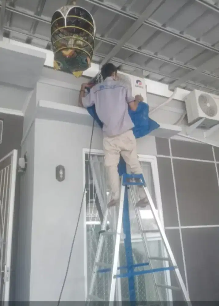 Service AC, mesin cuci