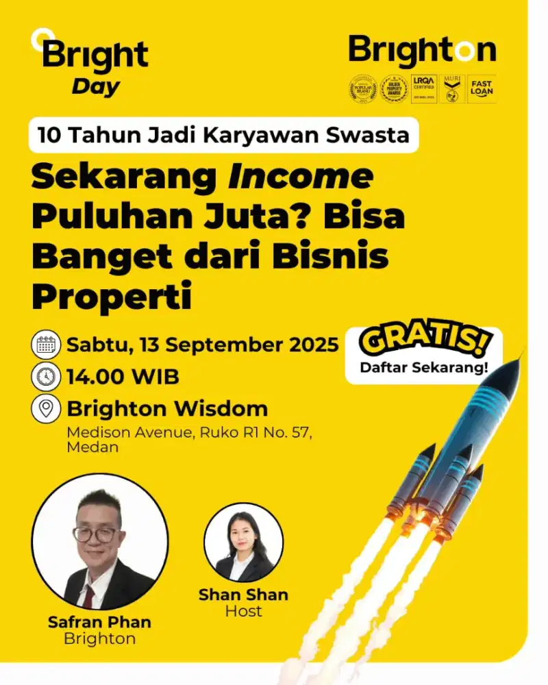 Lowongan bisnis (marketing property)