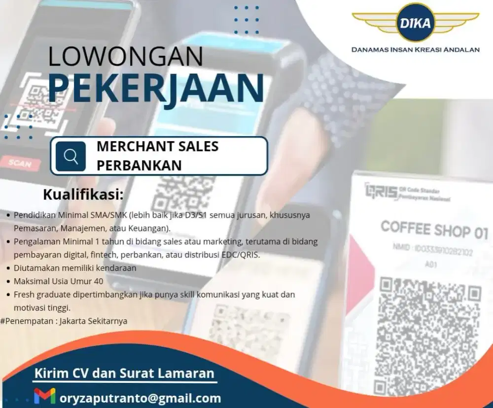 Merchant Sales Perbankan Qris & Edc