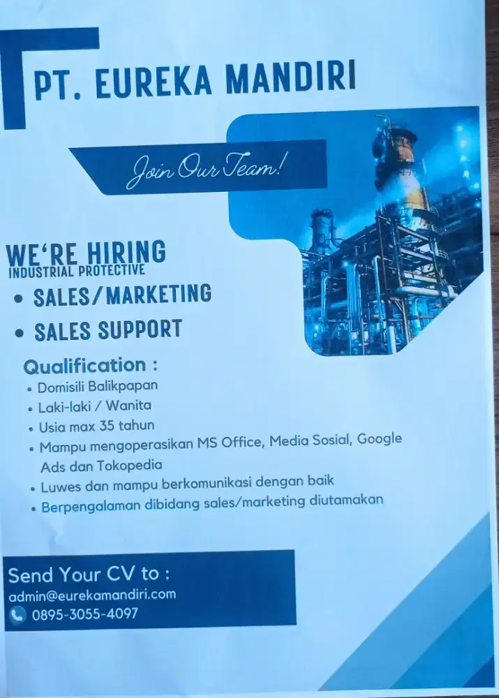 Industrial sales protective
