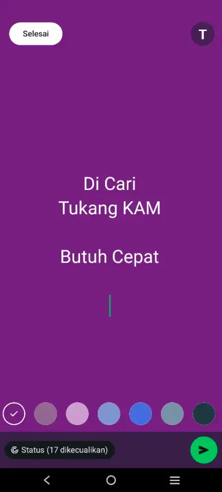 Lowongan jait KAM