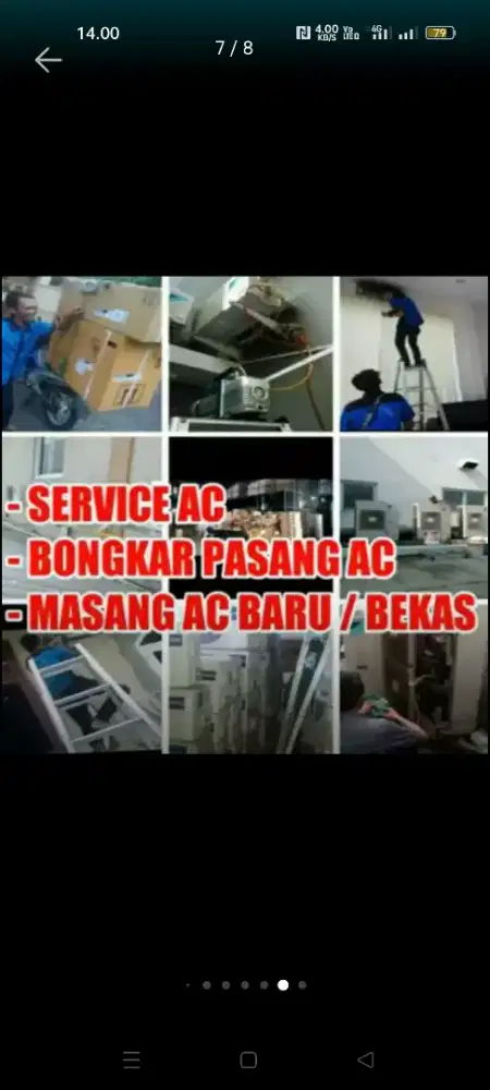 Servis ac dan cuci AC panggilan