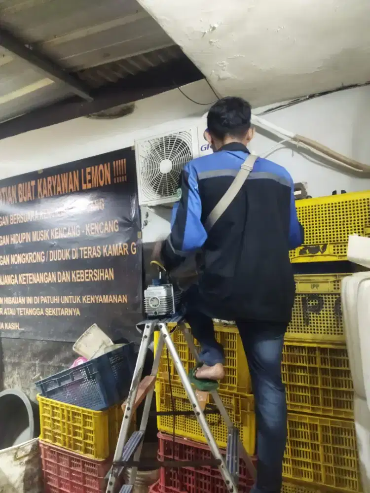 Bongkar pasang AC,servce AC*kulkas*mesin cuci*pompa air