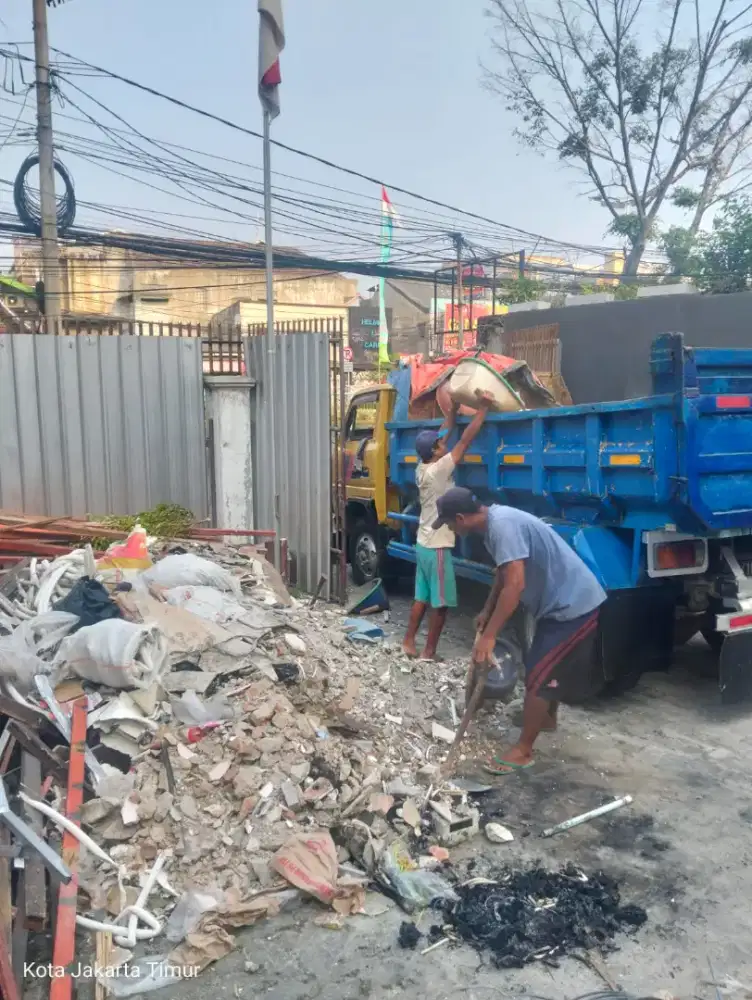Jasa buang sampah proyek puing tanah & jual urugan murah terdekat