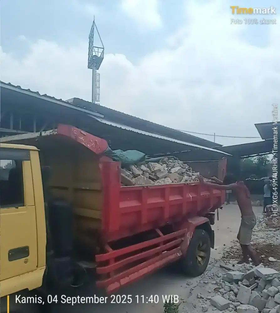 Jasa buang sampah proyek terdekat dan jual urugan murah