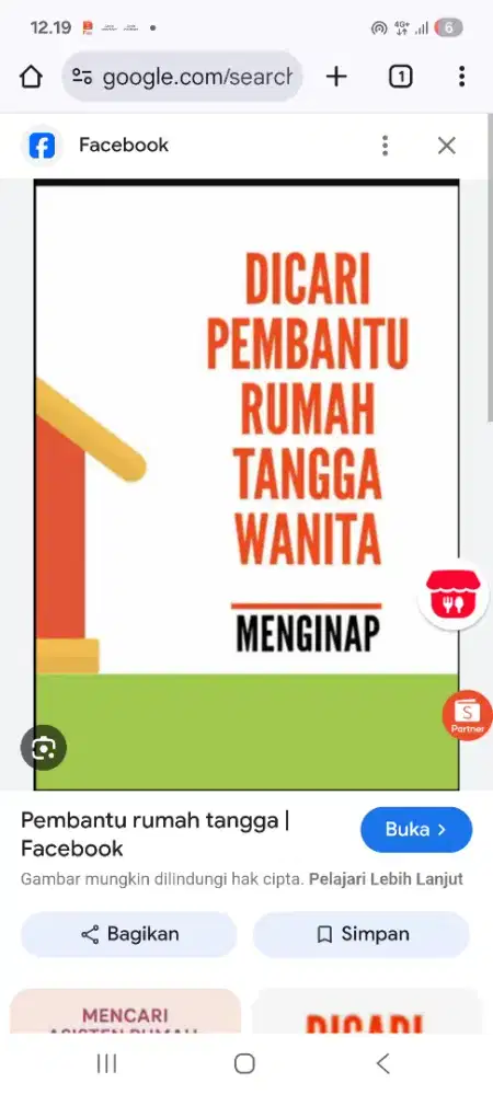 Cari asisten rumah tangga