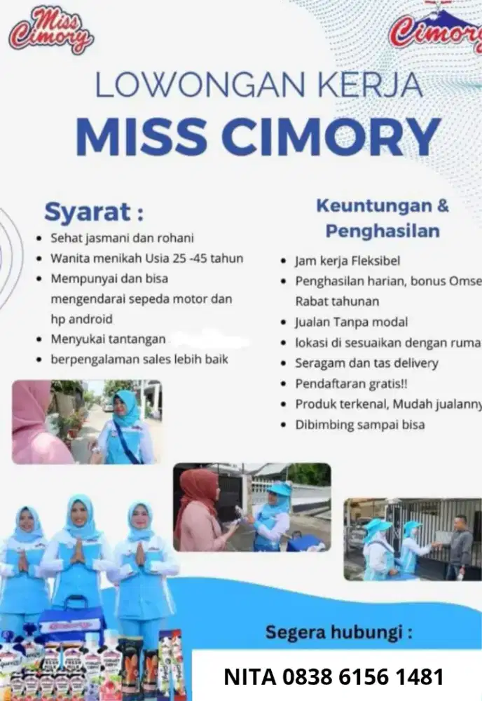 Info lokerrr Miss Cimory