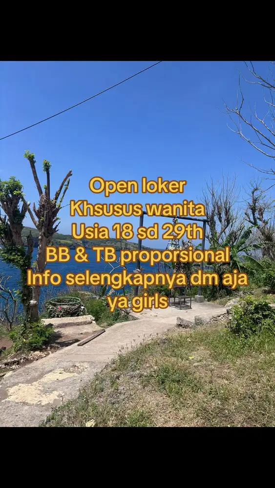 Lowongan kerja khusus wanita