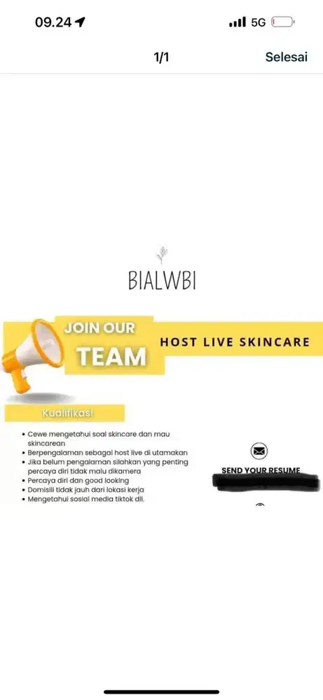 HOST LIVE SKINCARE