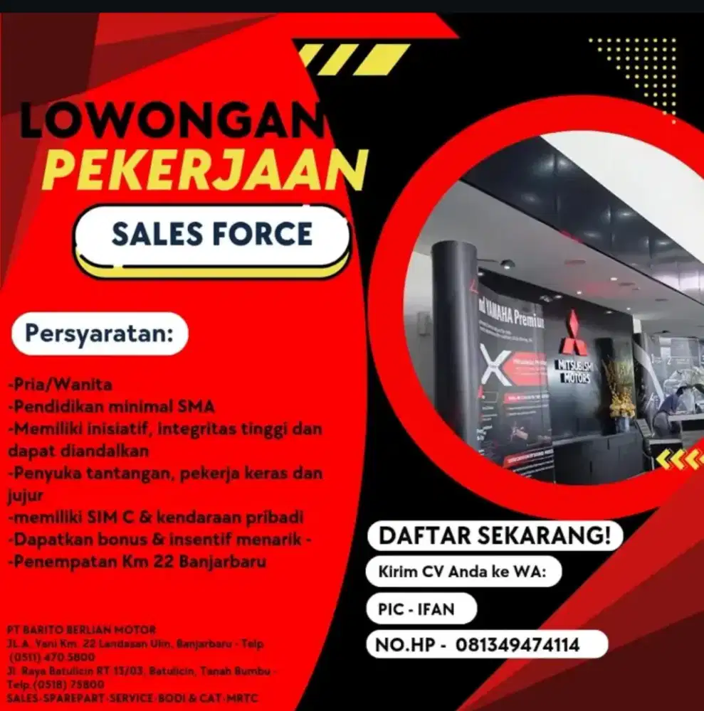 Sales Force Mitsubishi