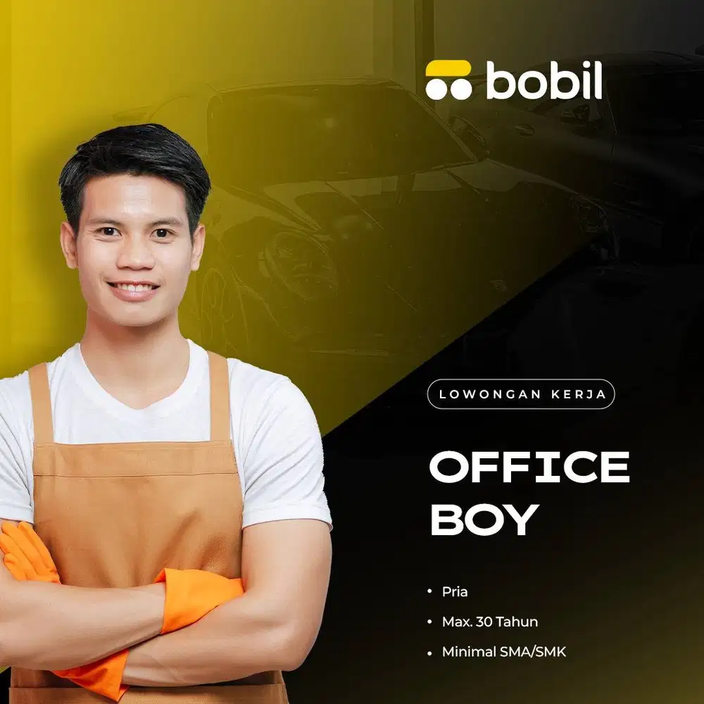 LOWONGAN KERJA: OFFICE BOY
