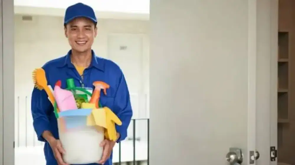 Mencari pekerjaan sebagai OB atau cleaning service
