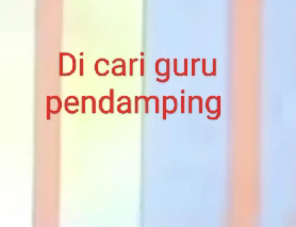 Mencari guru inklusi