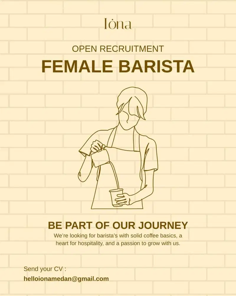 Loker Barista Medan