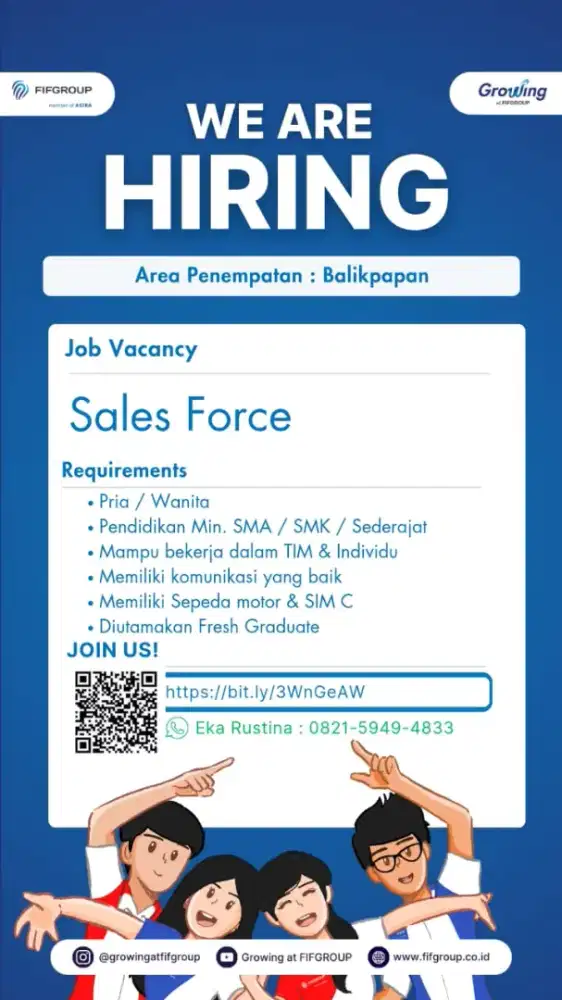 Lowongan pekerjaan PT FIF