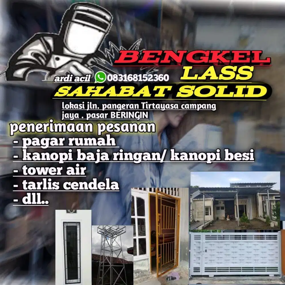 Bengkel las sahabat solid jaya