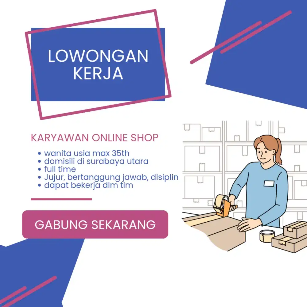 Lowongan kerja karyawan online