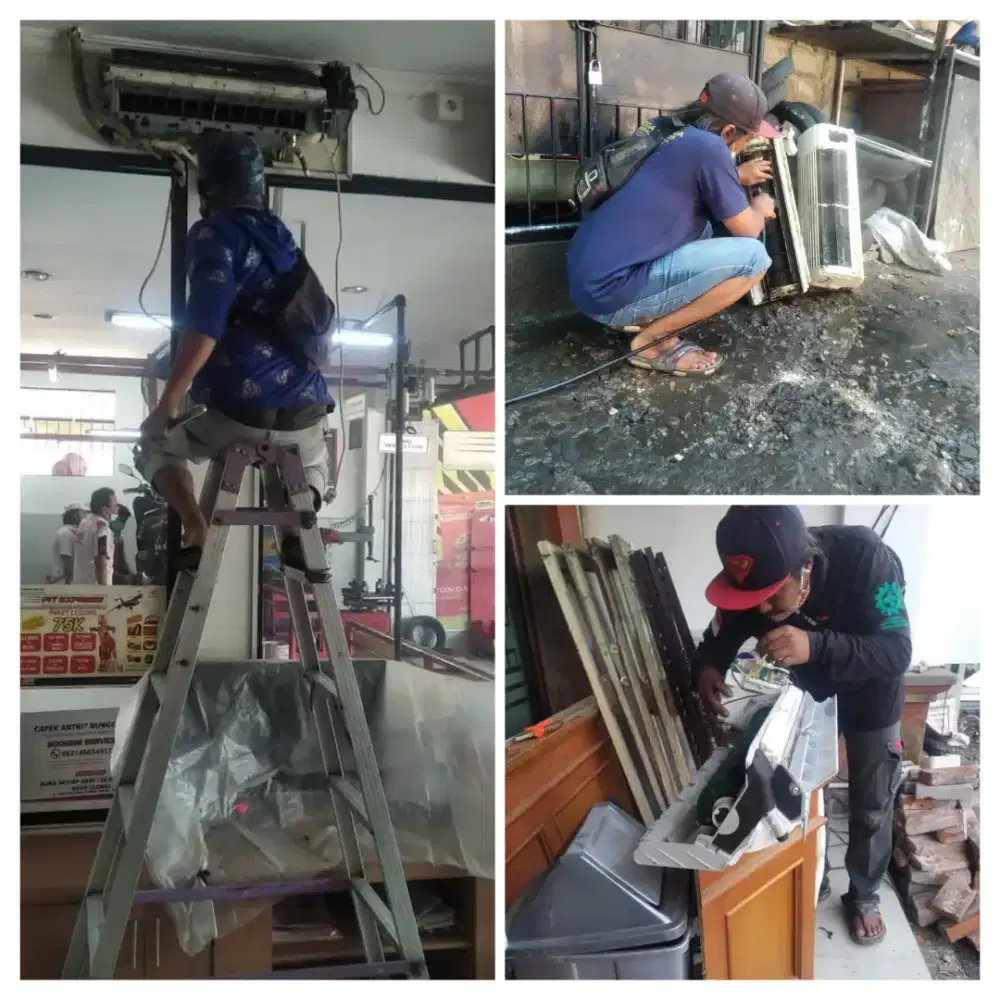 Service AC & Bongkar pasang ac