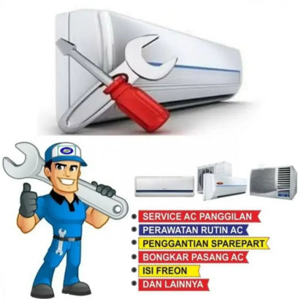 SERVICE AC, CLEANING AC