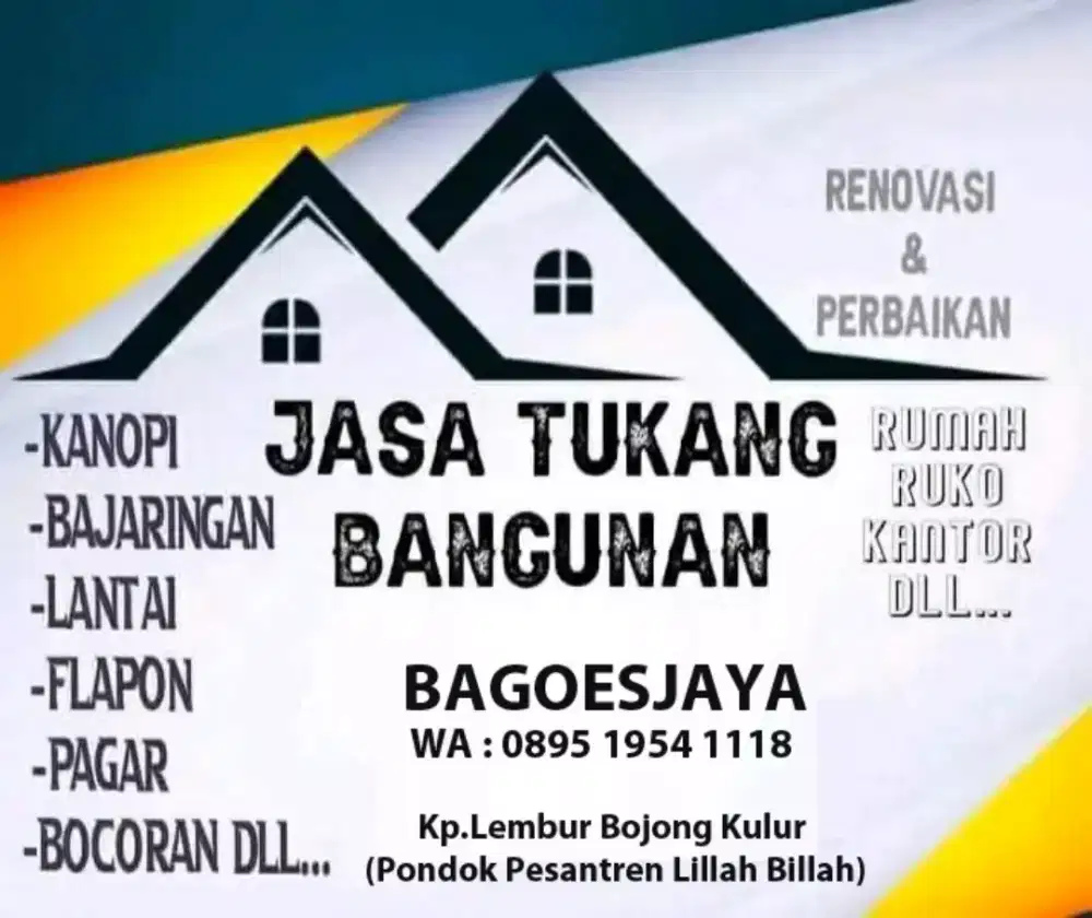 JASA RENOVASI RUMAH DLL