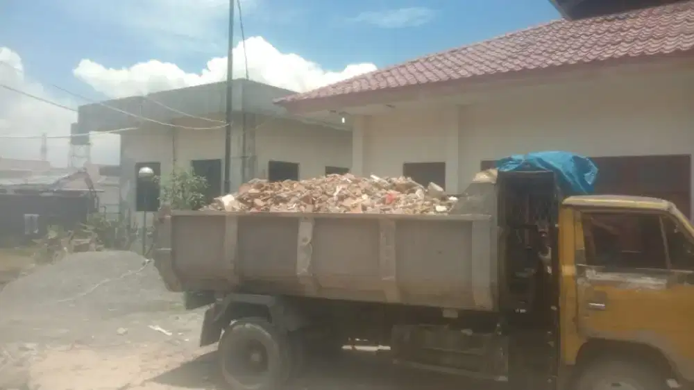 Timbunan batu oecah