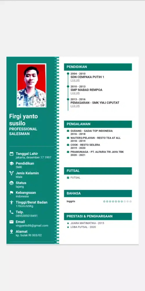 MENCARI PEKERJAAN