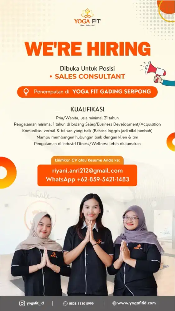 Consultan Sales Yoga