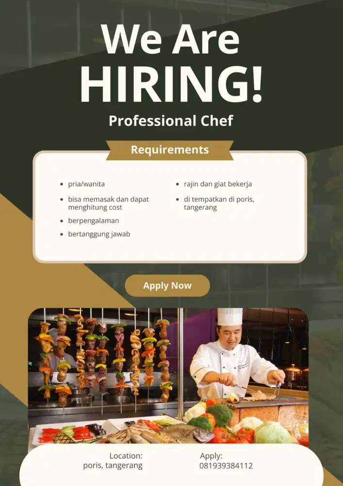URGENTLY NEEDED! ADA BANYAK LOKER