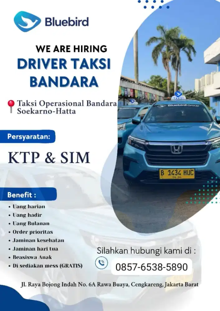 LOWONGAN DRIVER TAKSI