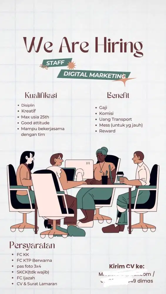 Di butuhkan cepat