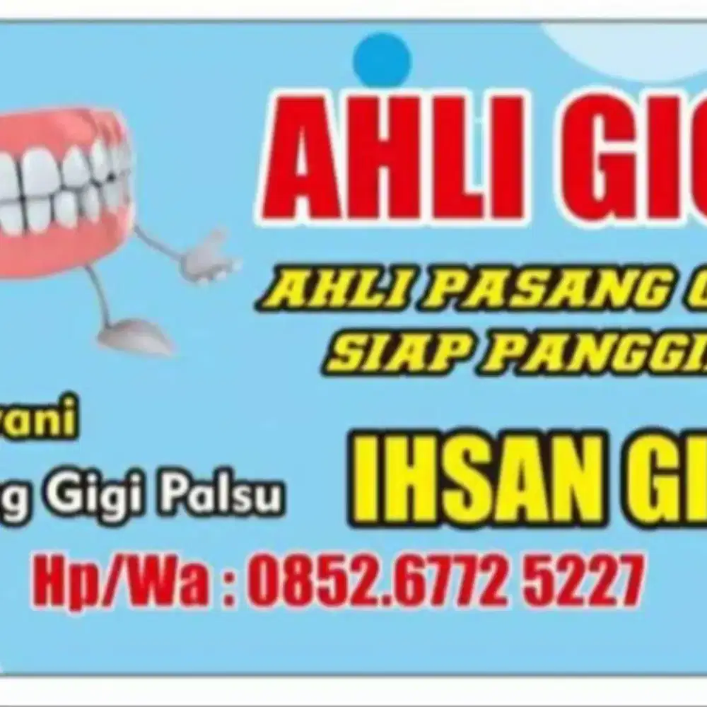 Ahli pemasangan gigi palsu