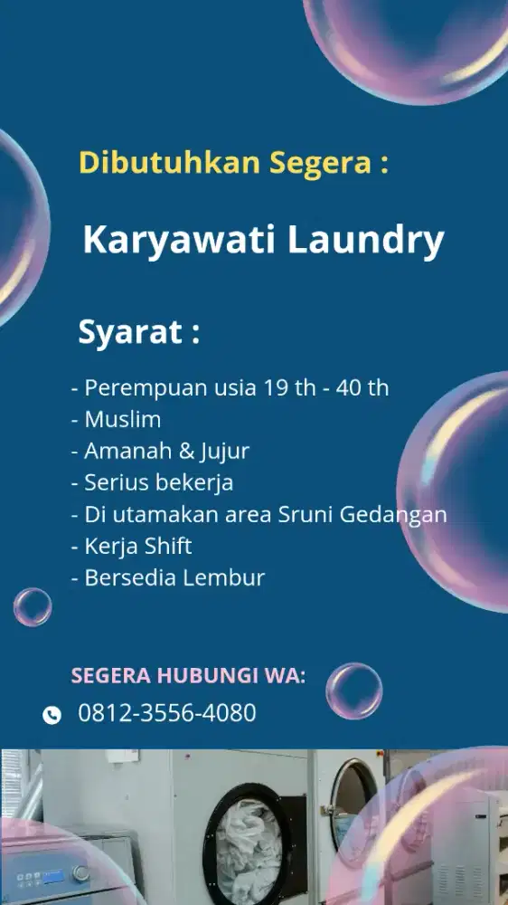 Dibutuhkan Segera Urgent